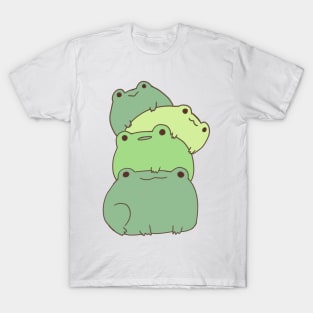 Cute Frog stack T-Shirt